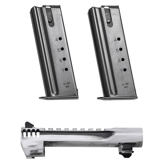 Magnum Research Desert Eagle 50 AE Conversion Kit 6 Inch Barrel 2 Magazines