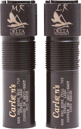 Carlson Waterfowl Choke Tube Set 12 Gauge Rem Pro Bore Stainless Extended