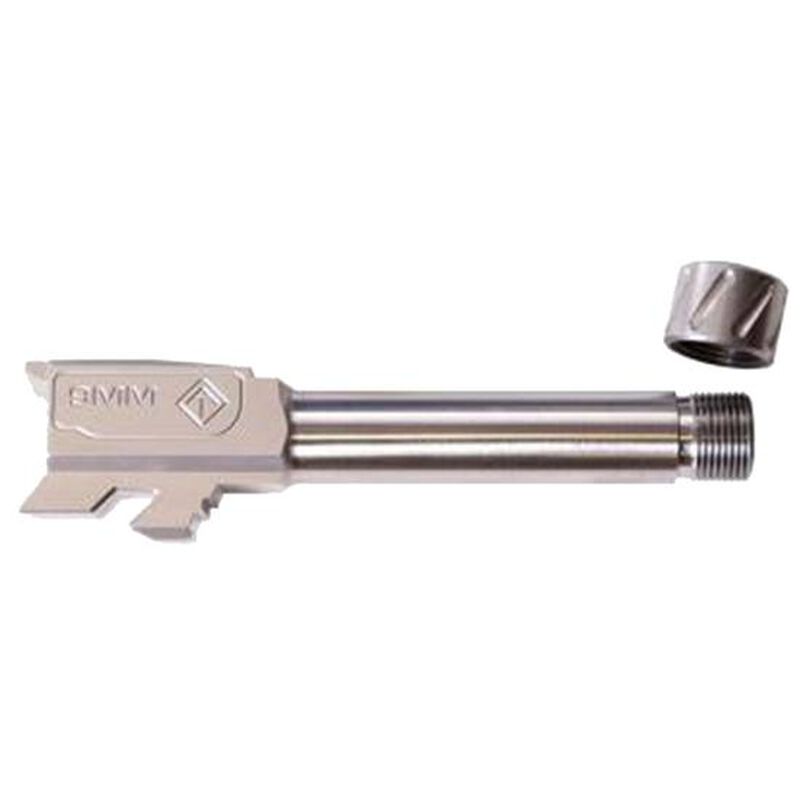 American Tactical Match Grade Drop-In Threaded Barrel Glock 43 9mm 1/2x28 Stainless