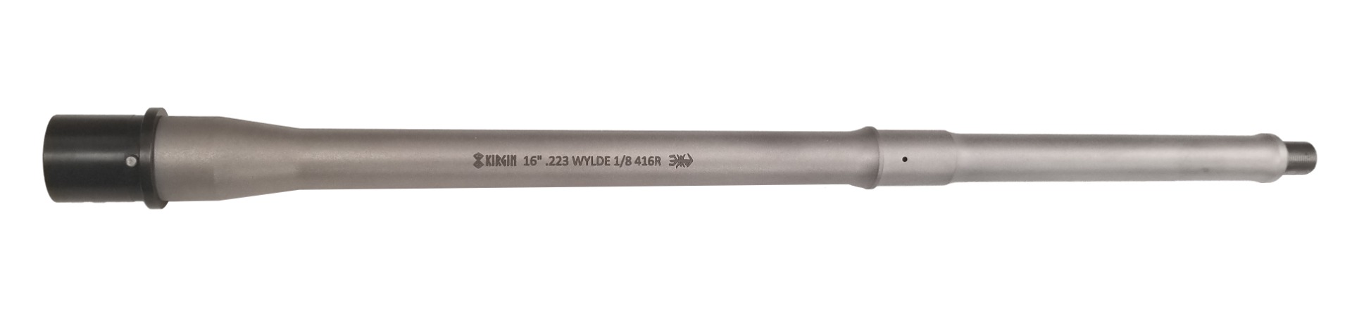 Kirgin Industries RIDGE RUNNER AR15 Barrel 223 Wylde 16 MidLength 1 8 Twist 416R