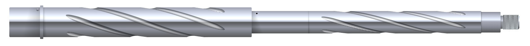 CBC Industries Spiral Cut AR15 Barrel 223 Wylde 16 Inch 1 8 Twist Stainless Heavy Contour Carbine Length