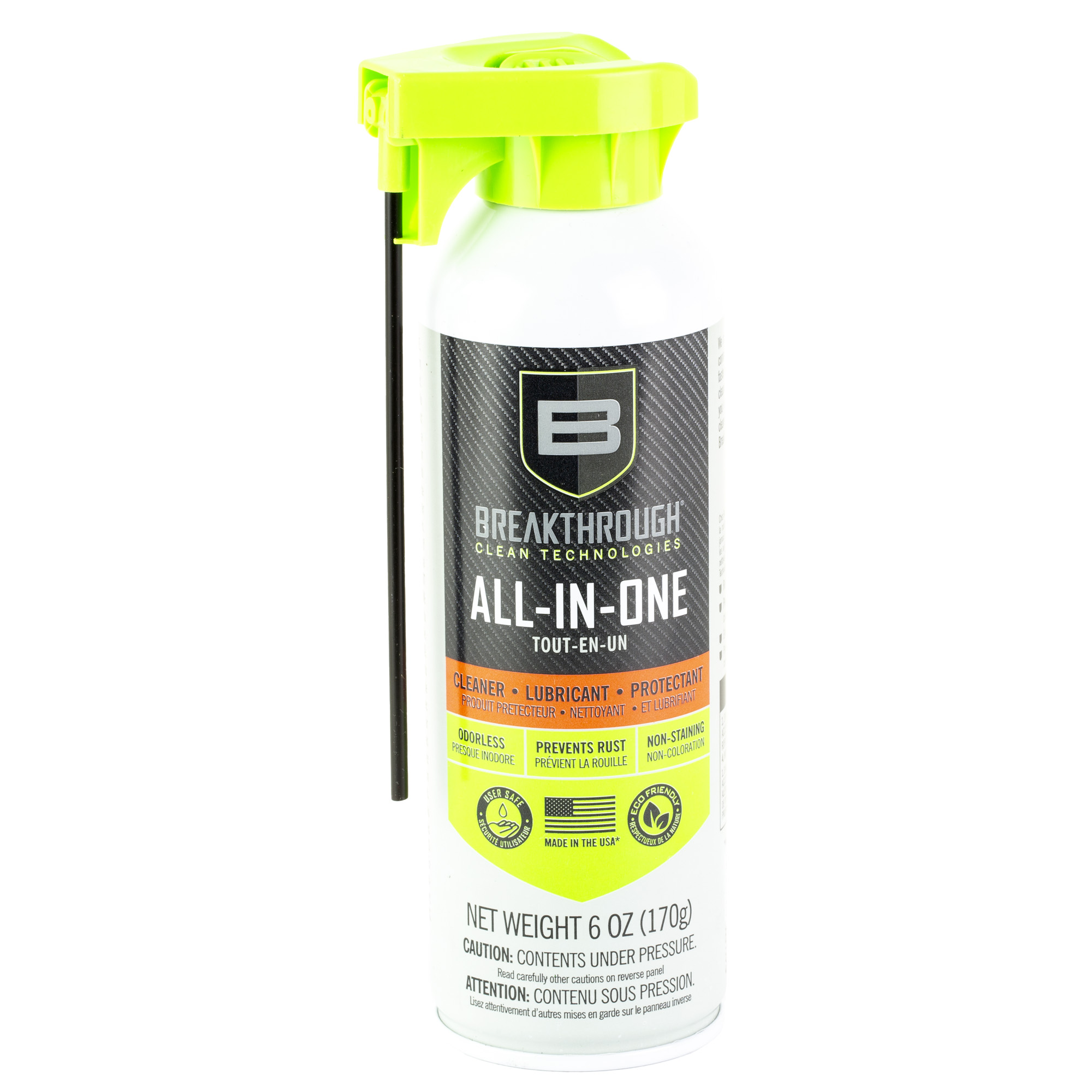 Breakthrough Clean BTACLP6OZ All-In-One Gun Care Aerosol 6 oz