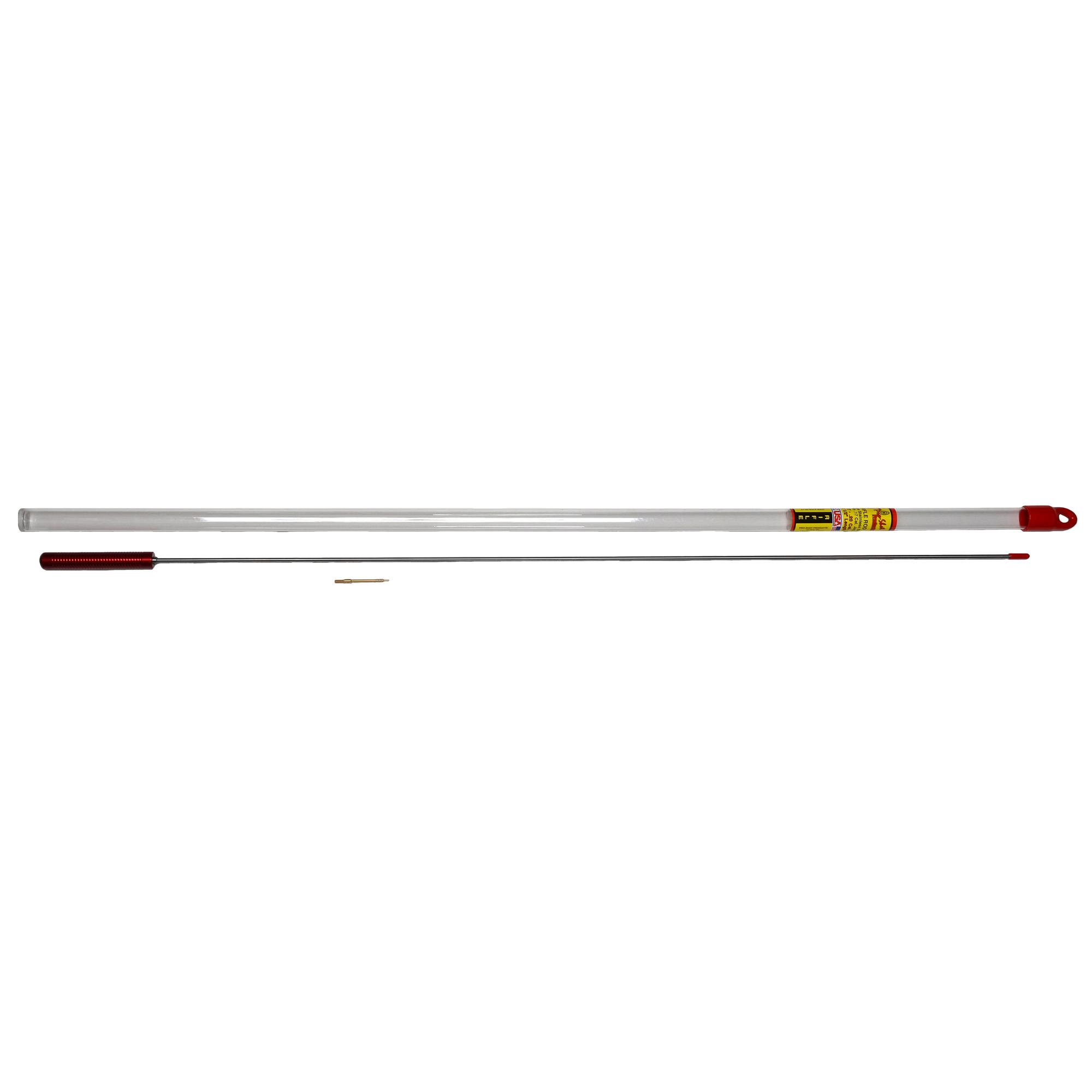 Pro-Shot 1PS3217 Micro-Polished Cleaning Rod .17/ .177 Cal Rifle #5-40" Thread 32.50" Stainless Steel w/Swivel Handle