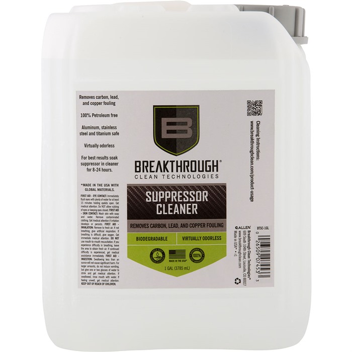 Breakthrough Clean Technologies Suppressor Cleaner - 1 Gallon