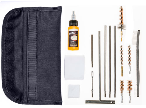 TacShield Universal GI Field 13 Piece Clean Kit w/Seal 1 CLP Plus Black