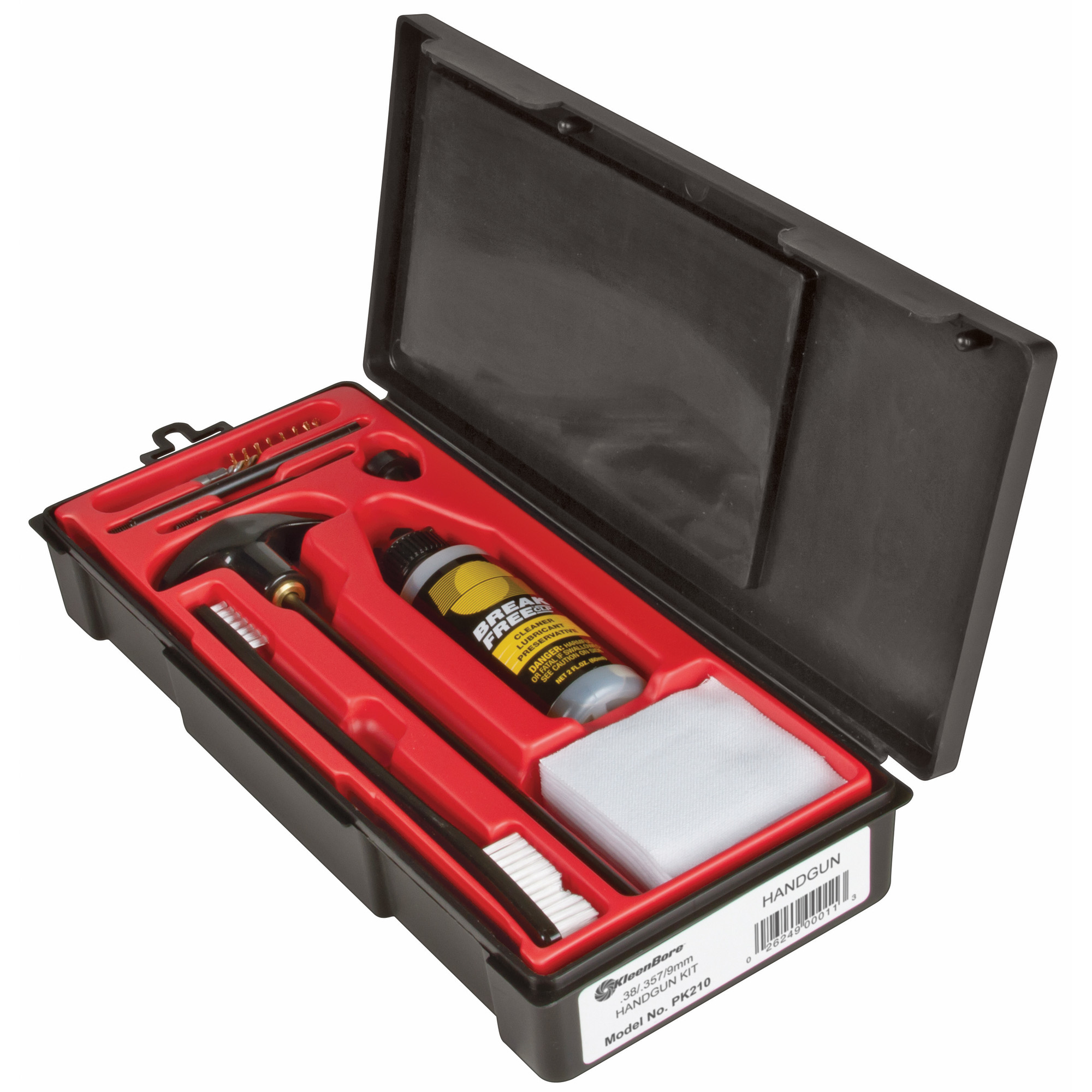 KleenBore Handgun Cleaning Kit .38/.357/9mm Luger