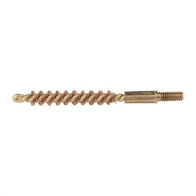 Pro-Shot Benchrest Brass Core/Bronze Bristle Pistol Bore Brush (5/40 Thread) .25 cal
