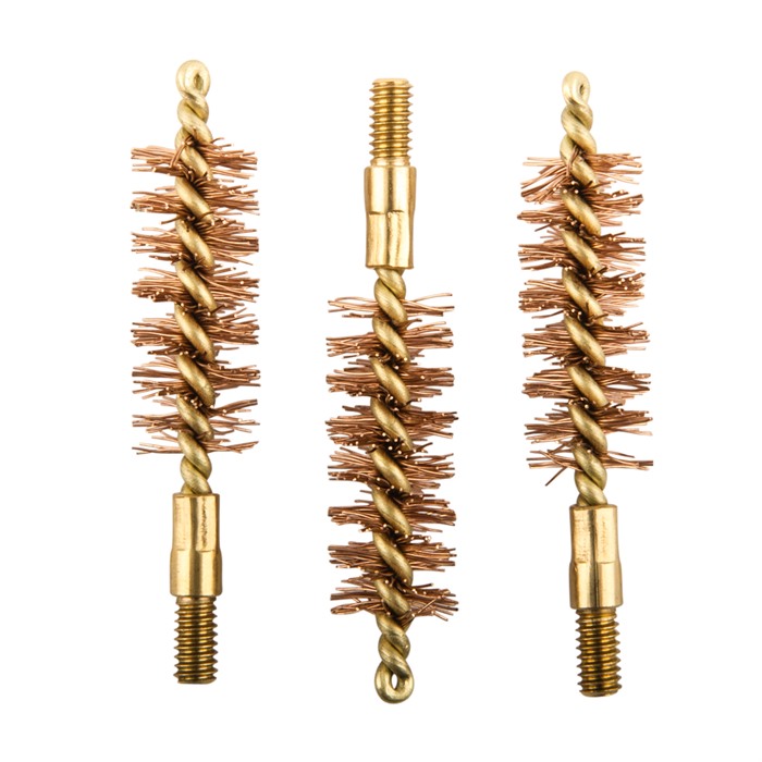 44/45 CAL ''SPECIAL LINE''DOUBLE-TUFF BRASS PISTOL BRUSH 3PK