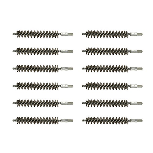 375 CALIBER STANDARD LINE STAINLESS RIFLE BRUSH 12 PACK