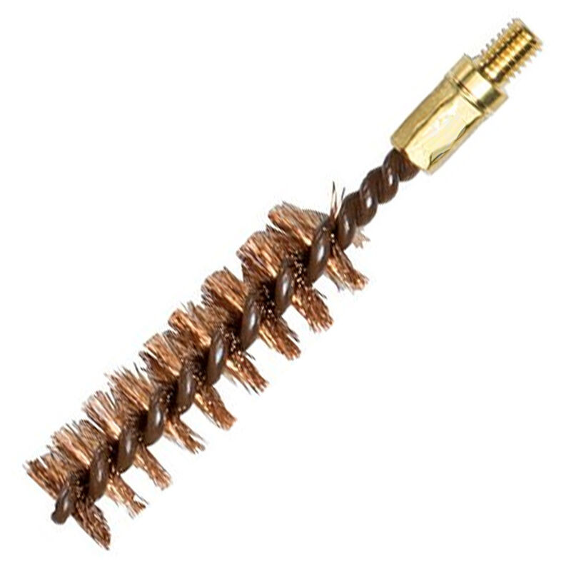 CVA AC1463 Cleaning Brush 45 Cal For Muzzleloaders 10-32 Thread, Brass Bronze Bristles