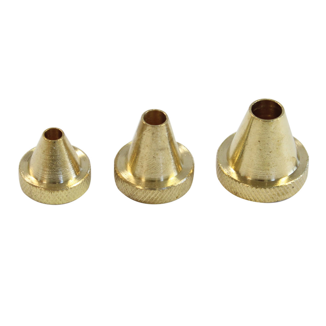 Birchwood Casey 41505 Muzzle Guard Set 17-30 Cal 3 Piece Brass