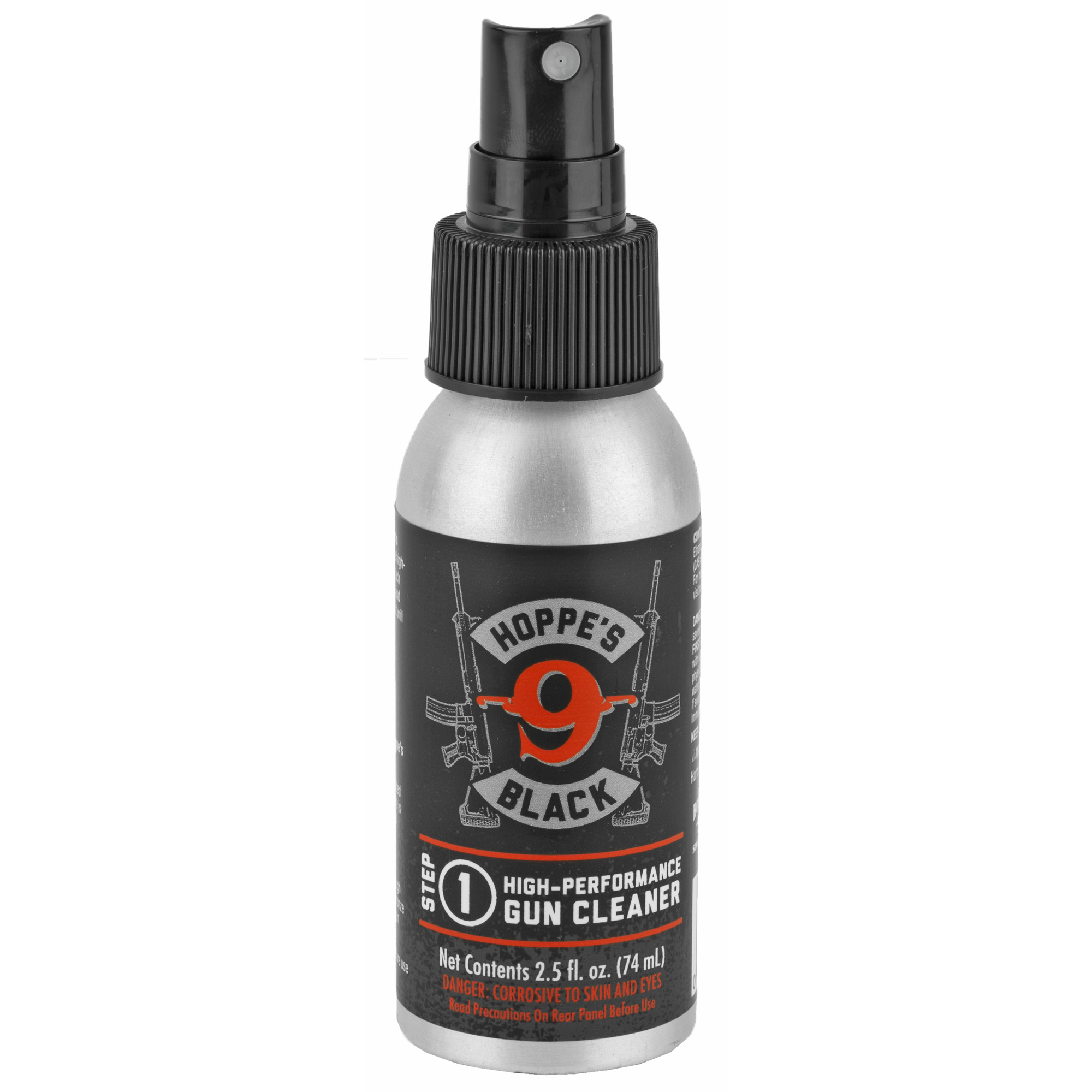Hoppe's Black Gun Bore Cleaner 2.5 oz Aluminum Bottle