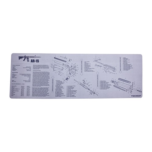 TEKMAT ARMORERS BENCH MAT - TEK-R36-AR15-GY