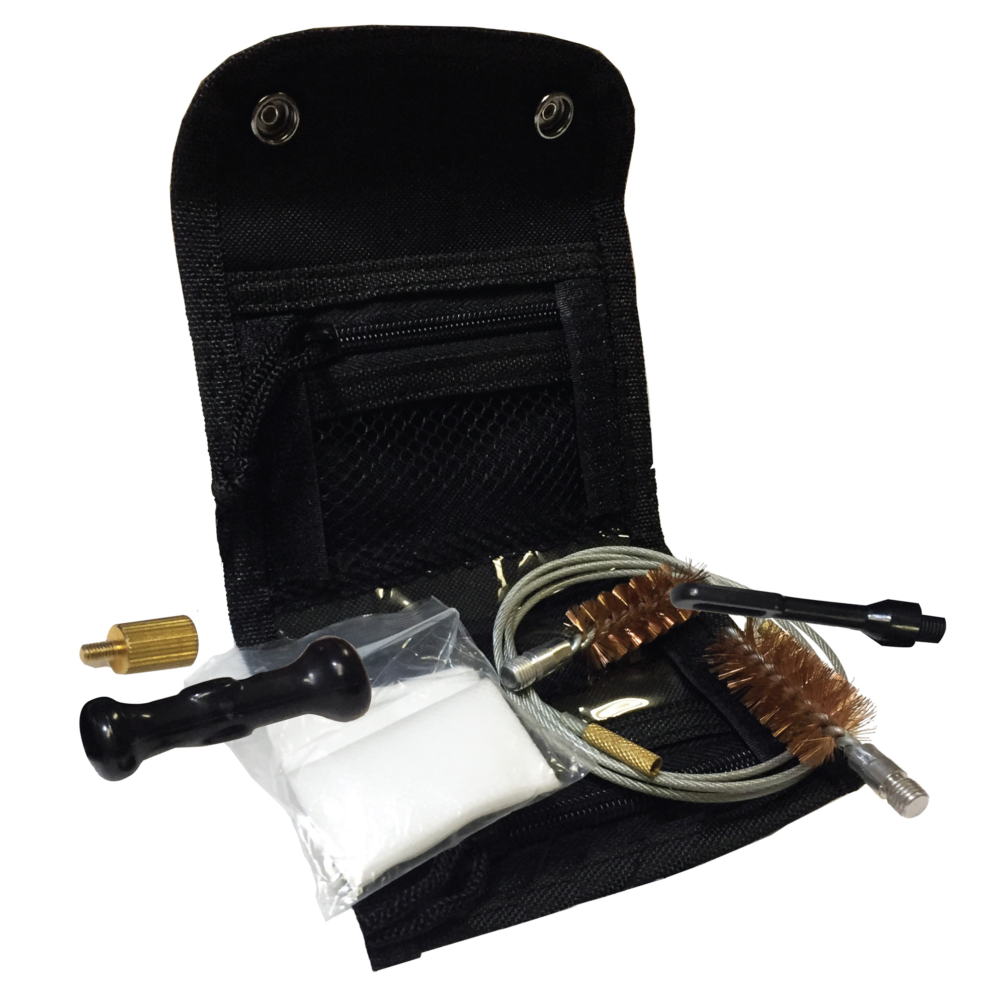 Remington Field Cable Cleaning Kit Shotgun Nylon Pouch Bore Brushes Adapter