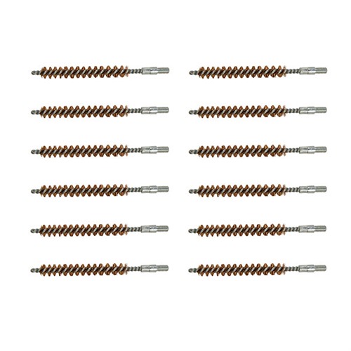 7MM DOUBLE-TUFF BRONZE RIFLE BRUSH 12 PACK