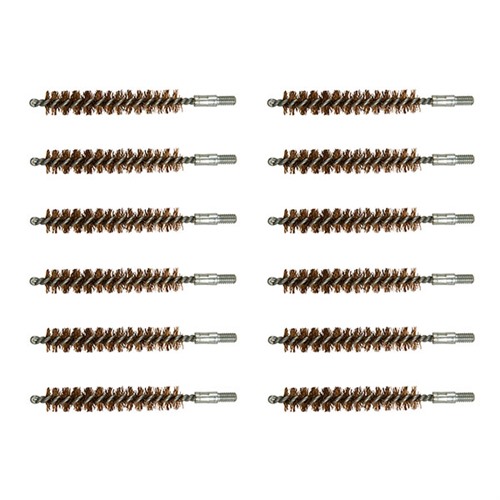 375 CALIBER DOUBLE-TUFF BRONZE RIFLE BRUSH 12 PACK