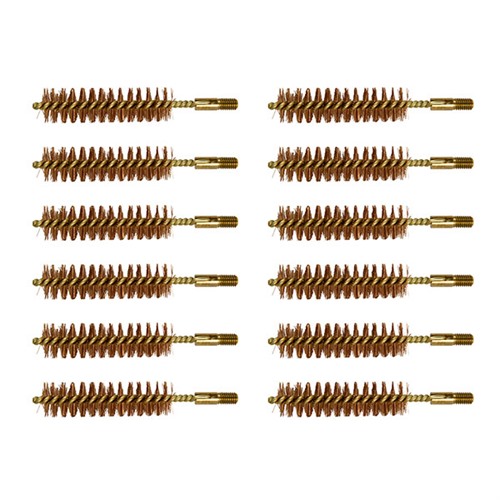 50 CALIBER BRONZE ''BEEFY'' BORE BRUSH 12 PACK