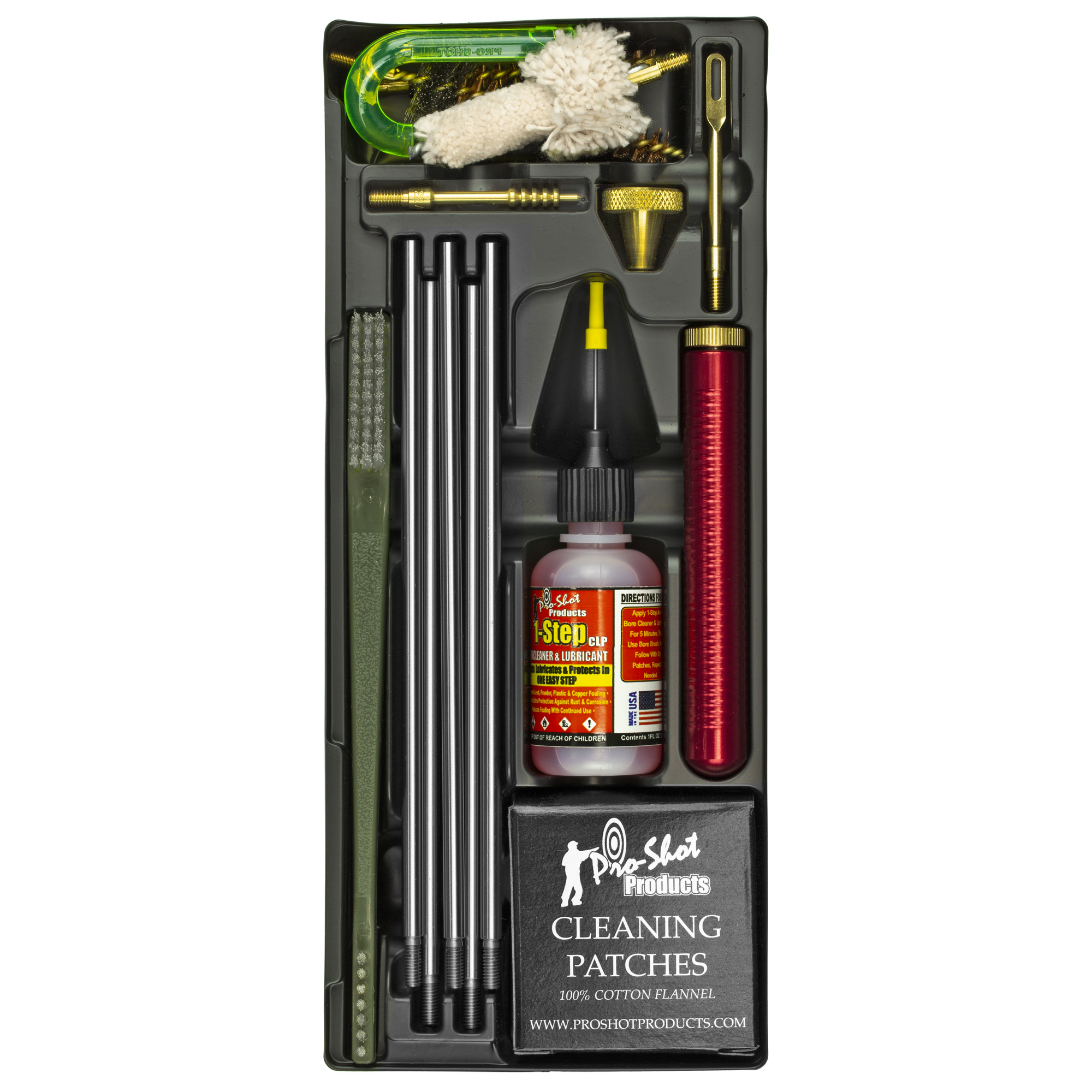 Pro-Shot Tactical AR Rifle Classic Box Cleaning Kit 5.56mm/.223 cal