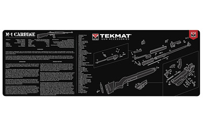 TekMat TEKR36M1CARB M1 Carbine Cleaning Mat M1 Carbine Parts Diagram 12" x 36"