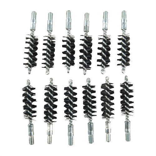 40 CALIBER 8-32M NYLON PISTOL BRUSH 12/PACK
