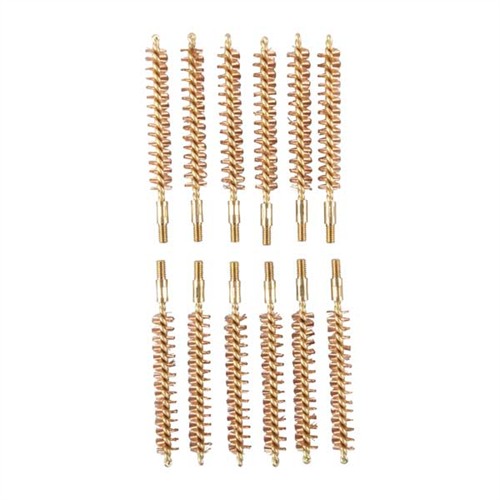 338 CALIBER 8-32M BRONZE BRUSHES 12 PACK