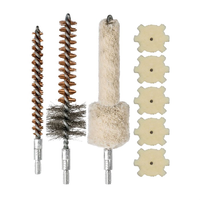 Real Avid AVAR15BC Brush Combo 5.56mm 223 Rem AR-15 8-32" Thread 4 Per Pack