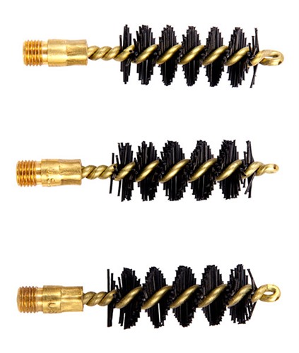 Brownells Heavy Weight Nylon Bore Brush 28 Gauge 12 Pack