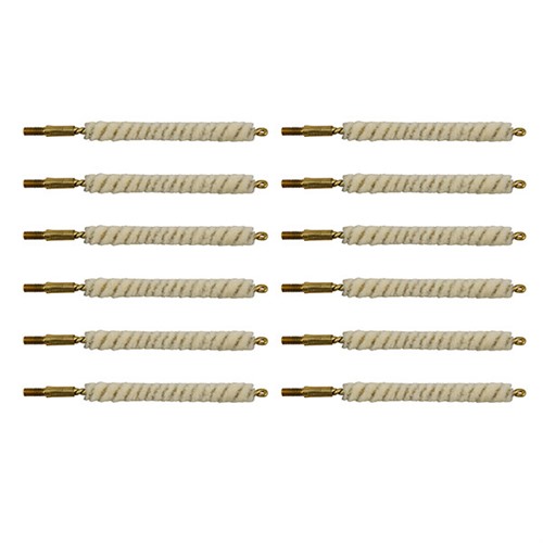 17 CALIBER WOOL BORE MOP 12 PACK