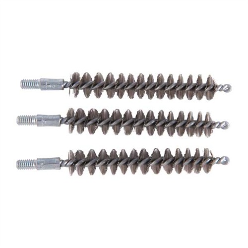 38/357 CALIBER STAINLESS STEEL REVOLVER CHAMBER BRUSH 3PK
