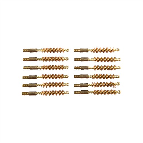 22 CALIBER BRONZE PISTOL BRUSHES 12 PACK
