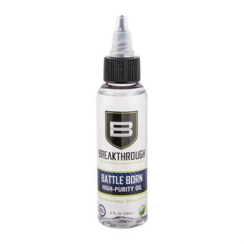 Breakthrough Clean Technologies Battle Born High-Purity Oil 2 oz Bottle Clear