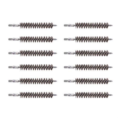 38/357 CALIBER STAINLESS STEEL REVOLVER CHAMBER BRUSH 12PK