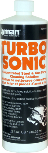 Lyman 7631715 Turbo Sonic Gun Parts Cleaning Solution Against Grease, Dust, Oil 32 oz Bottle