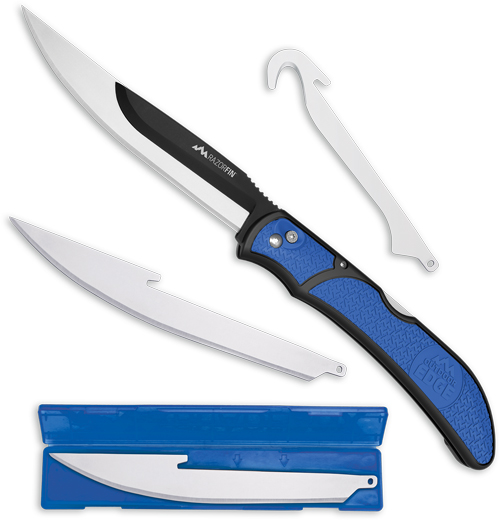 Outdoor Edge Razor-Fin Filet Knife Blue