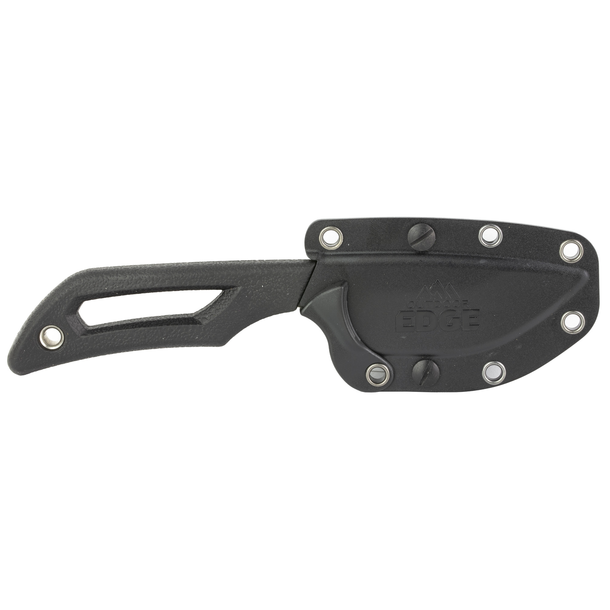 Outdoor Edge Pivot Drop Point Black