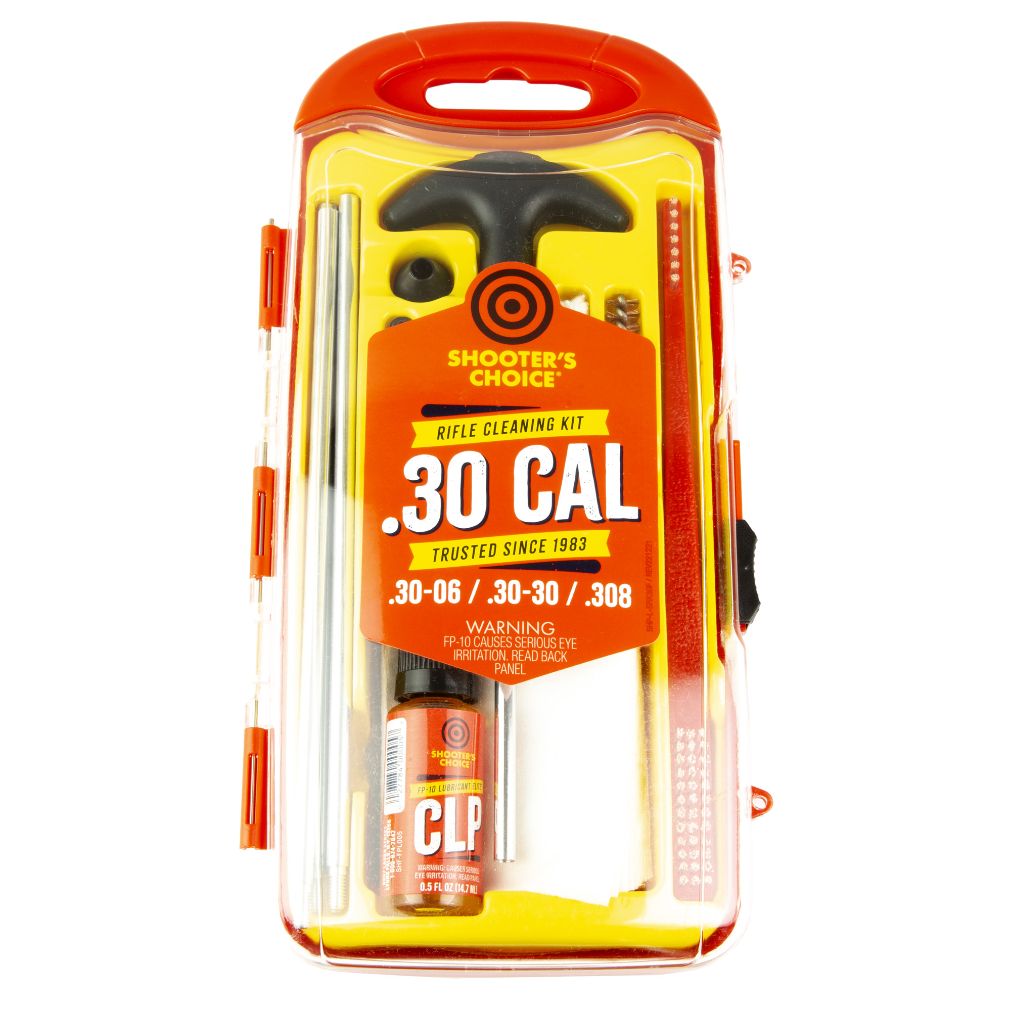 Shooters Choice .30 Cal Rifle Cleaning Kit with Aluminum Rod
