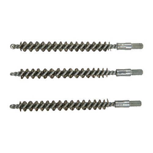 243/25 CALIBER STANDARD LINE STAINLESS RIFLE BRUSH 3 PACK