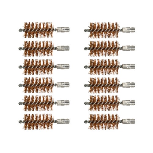 10 GAUGE DOUBLE-TUFF BRONZE SHOTGUN BRUSH 12 PACK