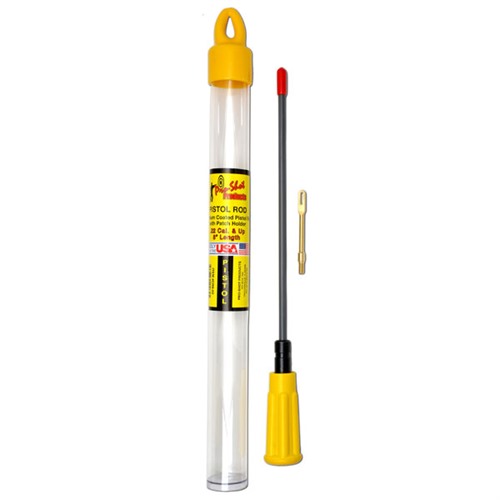 8   COATED PISTOL ROD .22 CAL. & UP