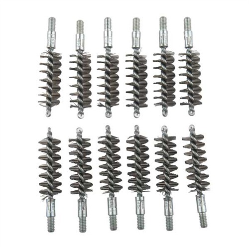 44/45 CALIBER STANDARD LINE STAINLESS PISTOL BRUSH 12 PACK