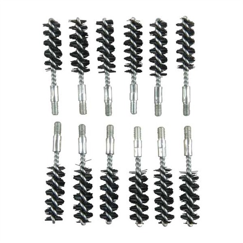 35 CALIBER 8-32M NYLON PISTOL BRUSH 12/PACK