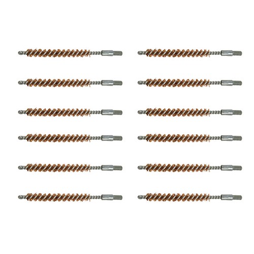 6MM DOUBLE-TUFF BRONZE RIFLE BRUSH 12 PACK