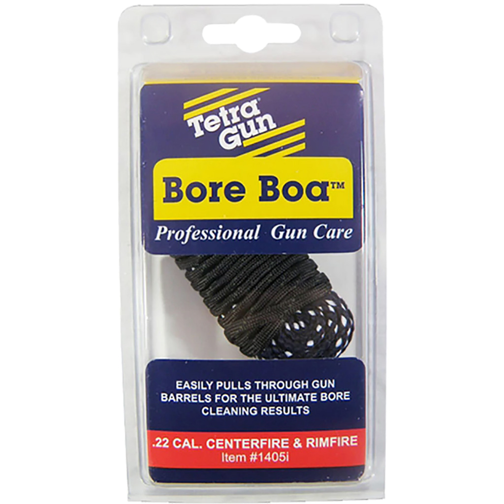 TETRA BORE BOA. 22 CAL. RIFLE CLEANING ROPE