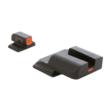 AmeriGlo CAP Sight Set Green Tritium Front Orange Square Rear Orange NonTrit MP Shield