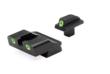 Meprolight Night Sights Colt 1911 Govt Commander Fixed Green Front Green Rear