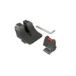 Canik Warren Tactical Suppressor Sight Fiber Front Wide Blacked Out Rear