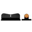 XS Sights DXW2 Big Dot Sight for S&W M&P and Compact Orange