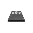 Night Fision Suppressor Height Night Sight Set White Front White Back Glock