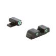 AmeriGlo Green Tritium Front White Rear 3 Dot Sight for Hellcat Standard