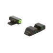 AmeriGlo Green Tritium LumiGreen Outline Front and Rear Sights for Springfield Hellcat Standard